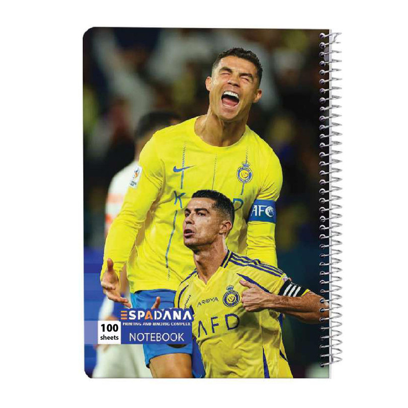 دفتر مشق 100 برگ اسپادانا مدل فوتبالی کد 1241469 مجموعه 4 عددی