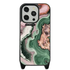 AKAM AMCWLA15PRO-MARBEL16 Cover For Apple iPhone 15 Pro