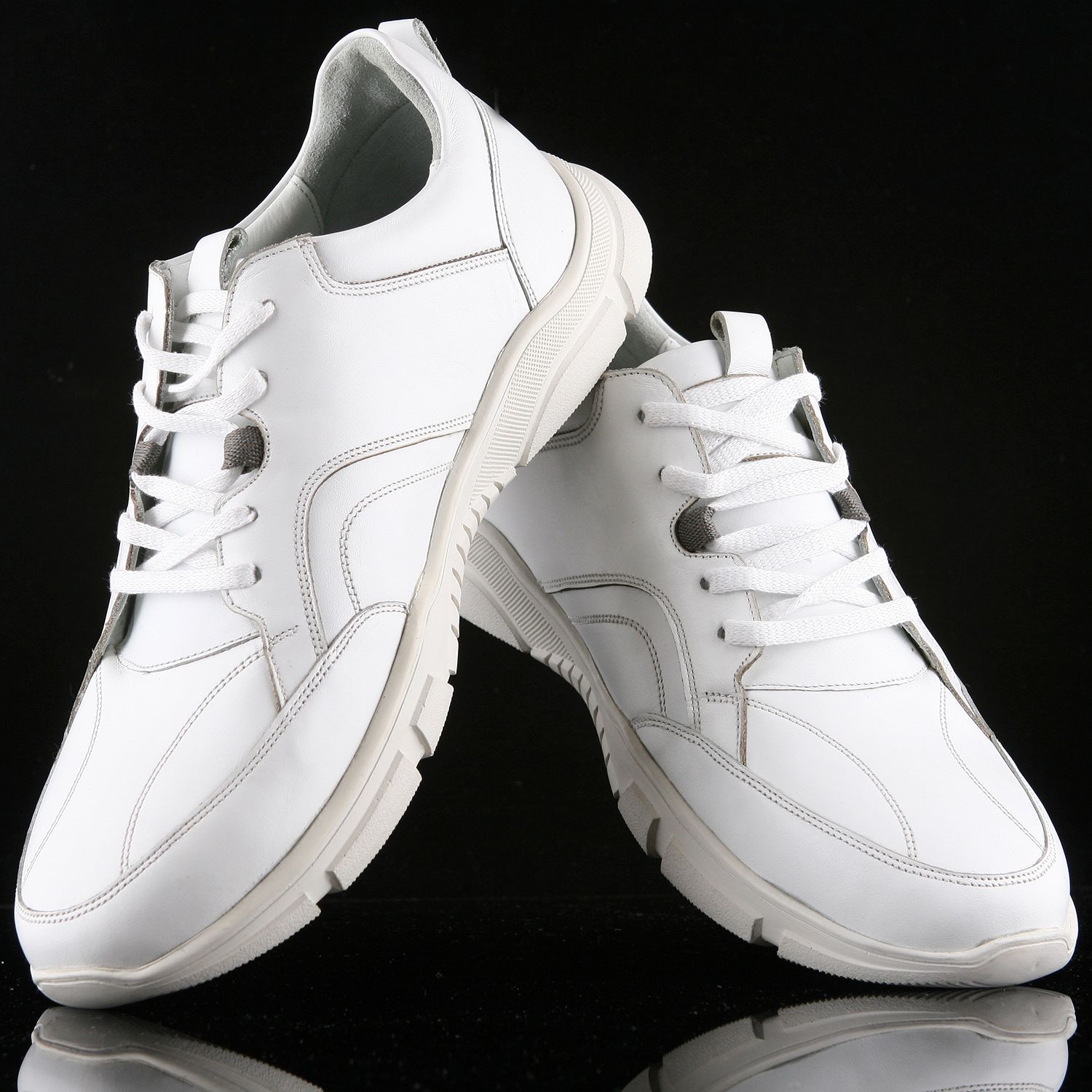 کفش روزمره مردانه چرم یلسان مدل براندون کد SFD-BRN-534-GS -  - 9