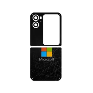 MAHOOT Microsoft_Logo Cover Sticker for Oppo Find N2 Flip