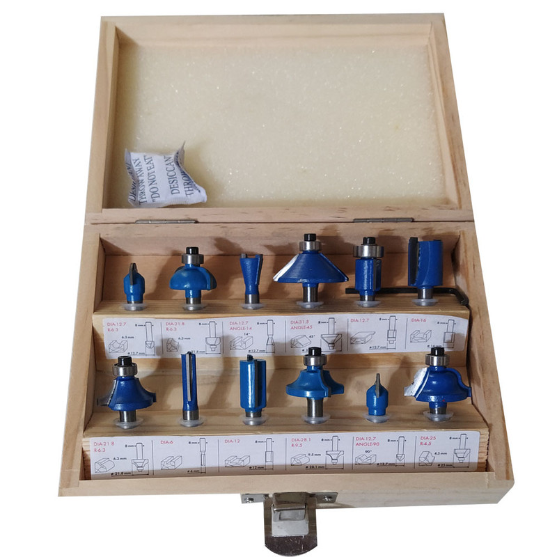 تیغ اورفرز تکنوسان کد 012 مجموعه 12 عددی