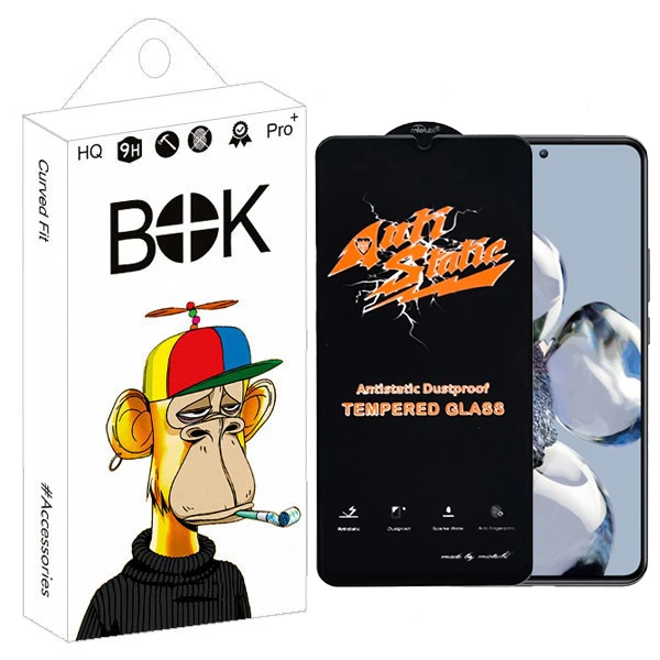 محافظ صفحه نمایش انتی استاتیک بوک مدل Iron مناسب برای گوشی موبایل شیائومی Mi 12T