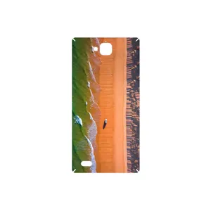 MAHOOT Beach and Green Sea Cover Sticker for Honor 3C