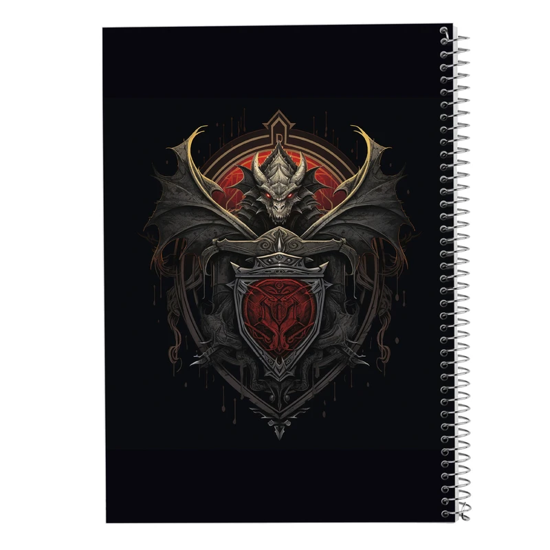 دفتر مشق 50 برگ مدوپد مدل ارباب حلقه ها The Lord of the Rings کد DF3036