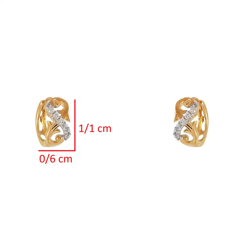 گوشواره زنانه ژوپینگ مدل 1635