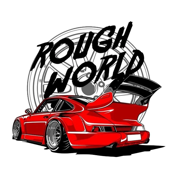 استیکر پارچه و لباس پاد آفرین طرح ماشین کد 3286