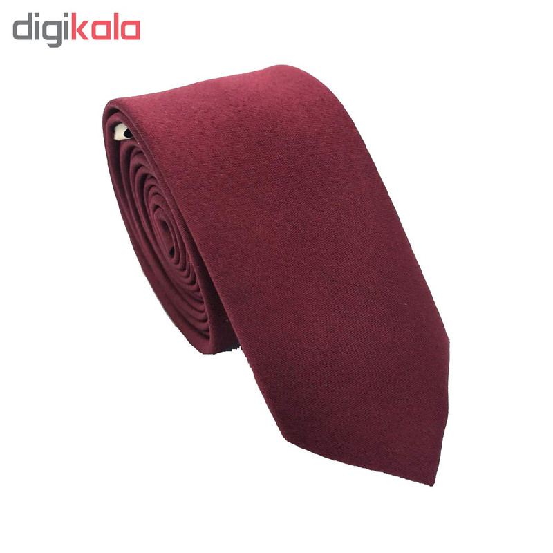 ست کراوات و دستمال جیب مردانه هکس ایران مدل SET-SM ZRSH