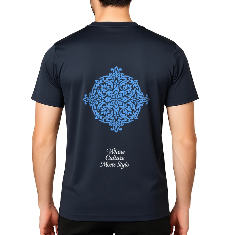 تی‌شرت آستین کوتاه مردانه مدل 051 Crafted by Heritage