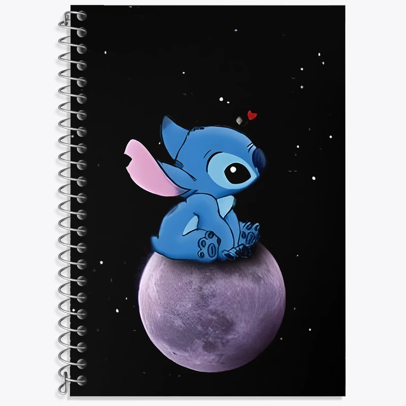 دفتر لغت 50 برگ خندالو طرح استیچ (Stitch) کد 37186