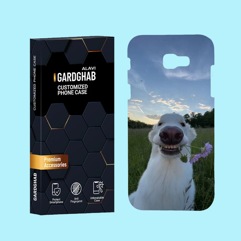 کاور گارد قاب علوی مدل حیوانات مناسب برای گوشی موبایل سامسونگ Galaxy A7 2017 / A720