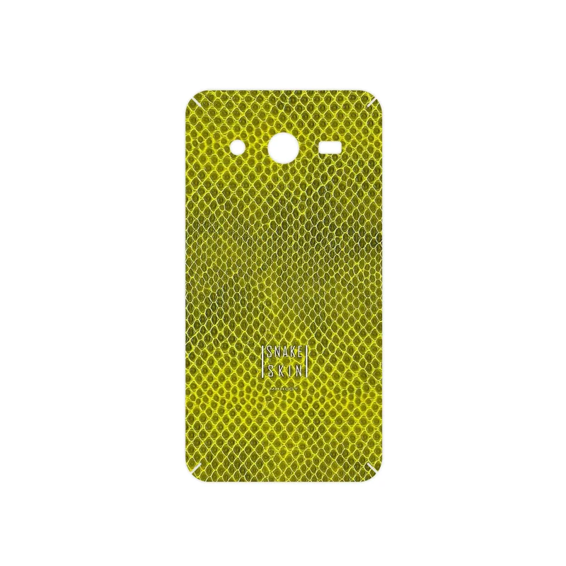 برچسب پوششی ماهوت مدل Yellow Snake Skin مناسب برای گوشی موبایل سامسونگ Galaxy Core 2