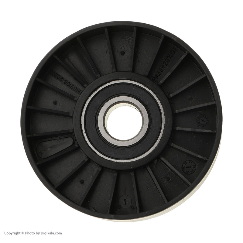 غلتک تسمه سفت کن و هرزگرد ثابت تسمه آلترناتور ایساکو کد 1160100898 مناسب برای دنا و سمند