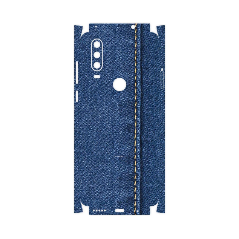 برچسب پوششی ماهوت مدل Fabric Texture 8-FullSkin مناسب برای گوشی موبایل موتورولا One Action