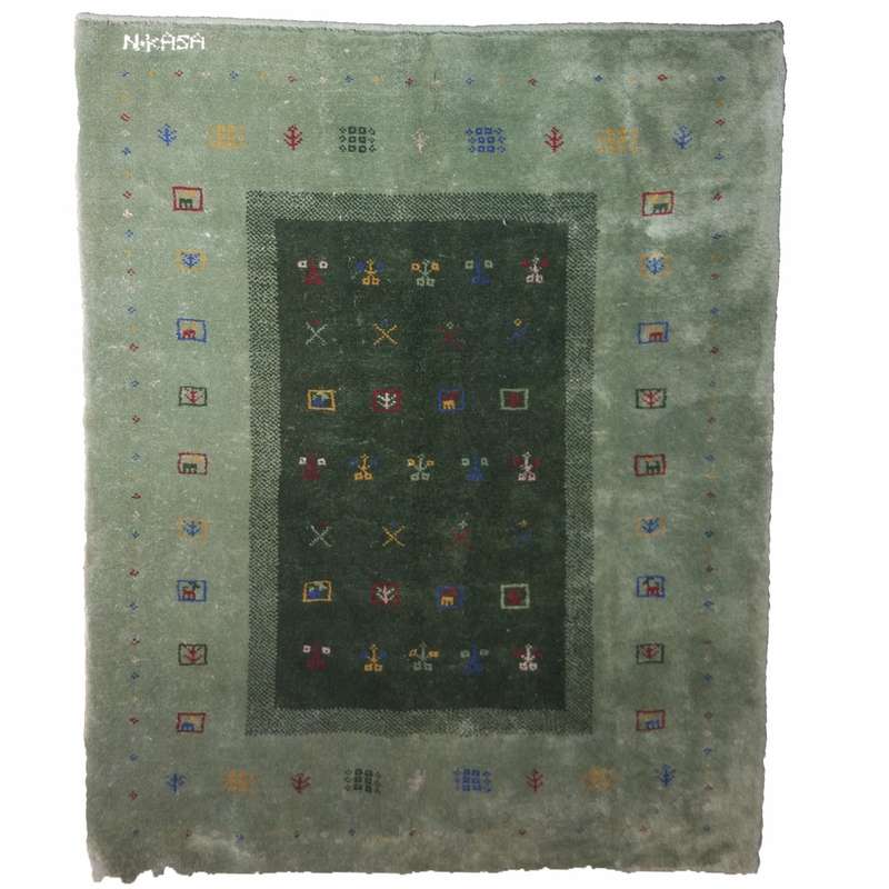 گبه دستبافت نرمین کسا کد NKP.C 200