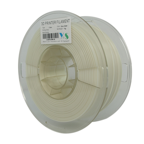 فیلامنت پرینتر سه بعدی مدل GLOW SERIES PLA یوسو قطر 1.75 میلی متر وزن 1 کیلوگرم