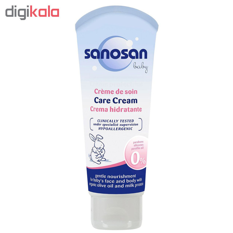 کرم مرطوب کننده کودک سانوسان مدل Care Cream حجم 75 میلی لیتر کرم مرطوب کننده کودک سانوسان مدل Care Cream حجم 75 میلی لیتر