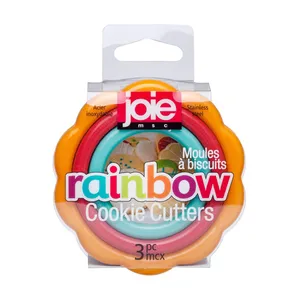 کاتر کوکی ژویی مدل Rainbow مجموعه 3 عددی