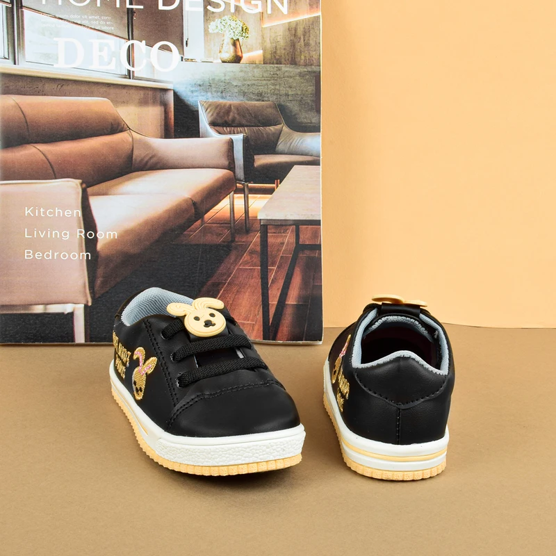 عکس شماره 5 : کفش راحتی دخترانه مدل خرگوشی بند کشی کد bk.3599