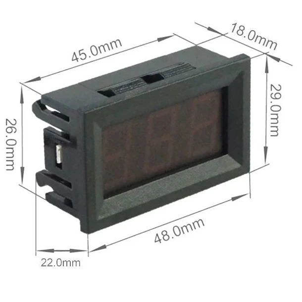 عکس شماره 6 : ماژول ولت متر دیجیتال مدل r0.56-