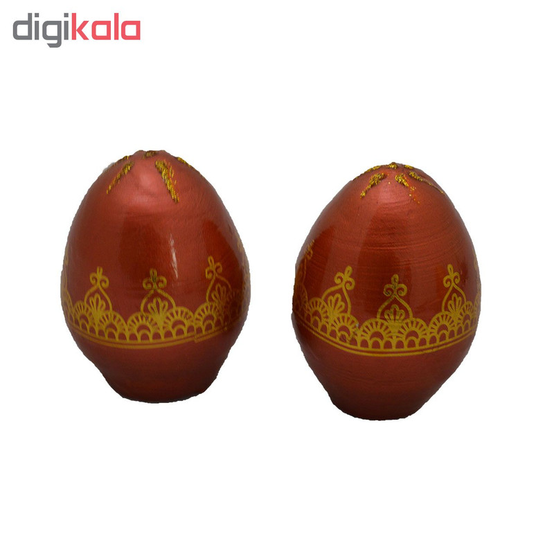 تخم مرغ تزیینی مدل a346 مجموعه 2 عددی تخم مرغ تزیینی مدل a346 مجموعه 2 عددی