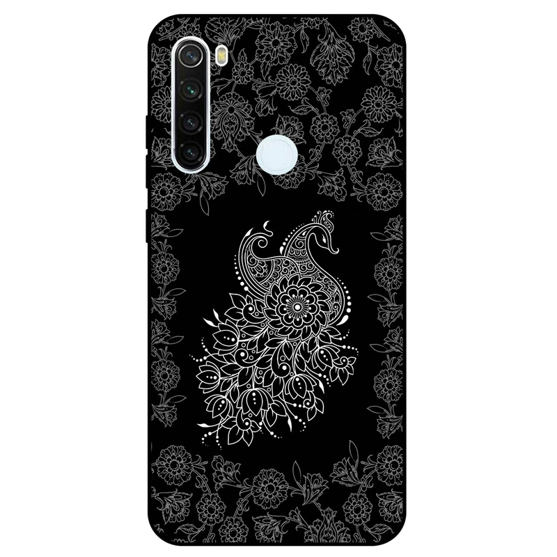 کاور مگافون طرح ققنوس مدل 7425 مناسب برای گوشی موبایل شیائومی Redmi Note 8