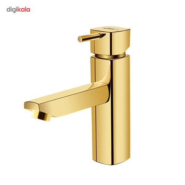 شیر روشویی شودر مدل یونیک طلایی براق