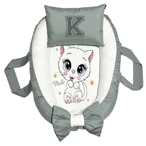 تشک غلت گیر نوزاد پاد آفرین مدل گربه طرح حرف K