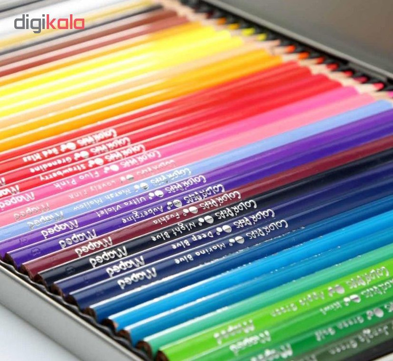 مداد رنگی 36 رنگ مپد کالرپپس کد 8510