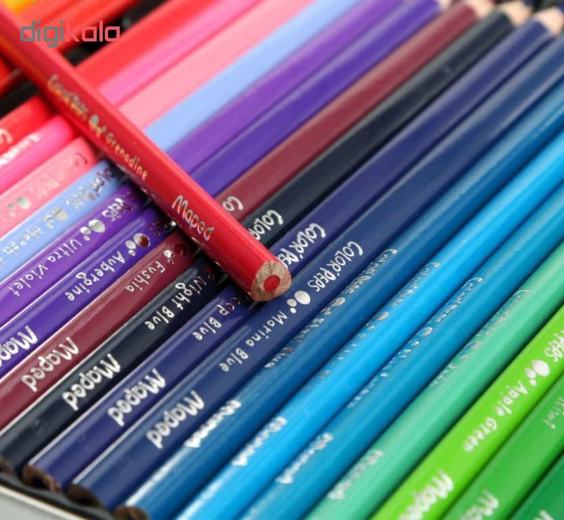 مداد رنگی 36 رنگ مپد کالرپپس کد 8510