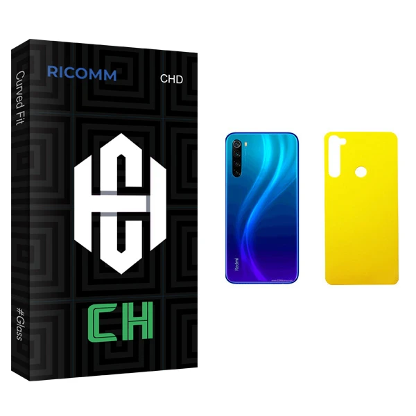 محافظ پشت گوشی ریکام مدل CH glass مناسب برای گوشی موبایل شیائومی Redmi Note 8