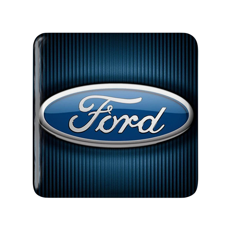 مگنت خندالو طرح فورد Ford مدل مربعی کد 30711