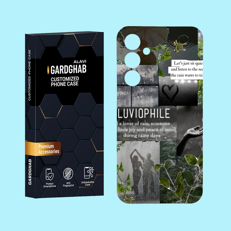 کاور گارد قاب علوی مدل هنری مناسب برای گوشی موبایل سامسونگ Galaxy A55