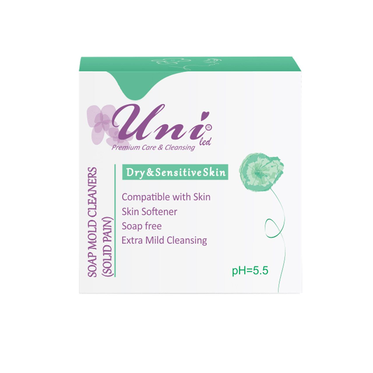 پن پاک کننده یونی لد سری Dry and Sensitive Skin مقدار 100گرم -  - 1