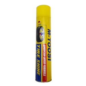 اسپری لاستیک ام طوسی مدل Tire-Shine حجم 650 میلی لیتر