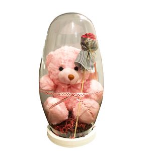 نقد و بررسی پک هدیه و ست هدیه عروسک خرس با شیشه مدل 05 توسط خریداران