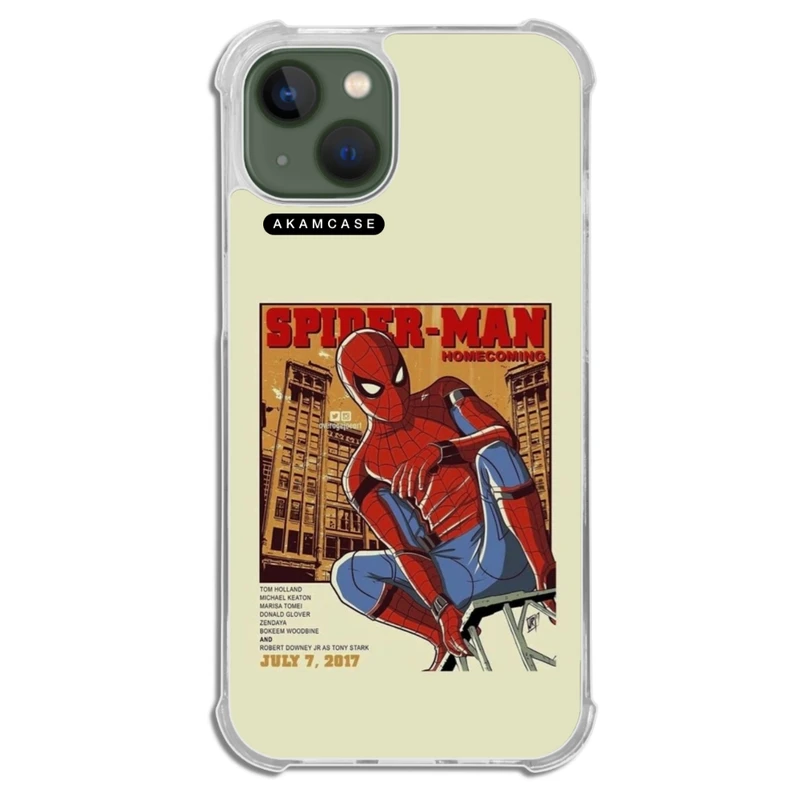 کاور آکام مدل AMCWTA13-SPIDERMAN15 مناسب برای گوشی موبایل اپل iPhone 13