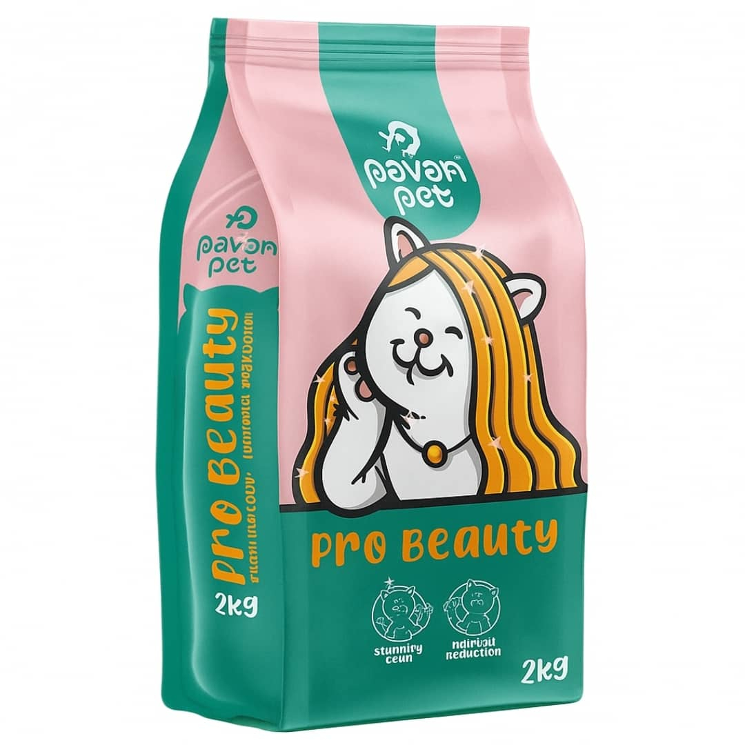 غذا خشک گربه پاوان پت مدل پروبیوتی 2 کیلوگرم