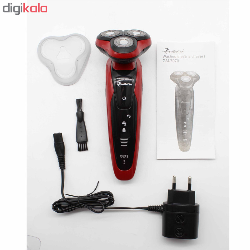 ماشین اصلاح سه تیغه صورت پروجیمی مدل GM-7070