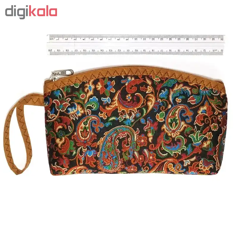 کیف لوازم آرایشی طرح ترمه کد Ammami-01