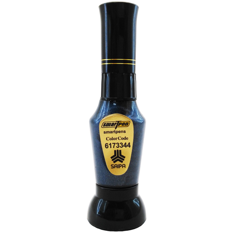 قلم خشگیر بدنه خودرو اسمارت پن رنگ آبی تیره تیبا سایپا کد 6173344 حجم 15 میلی لیتر