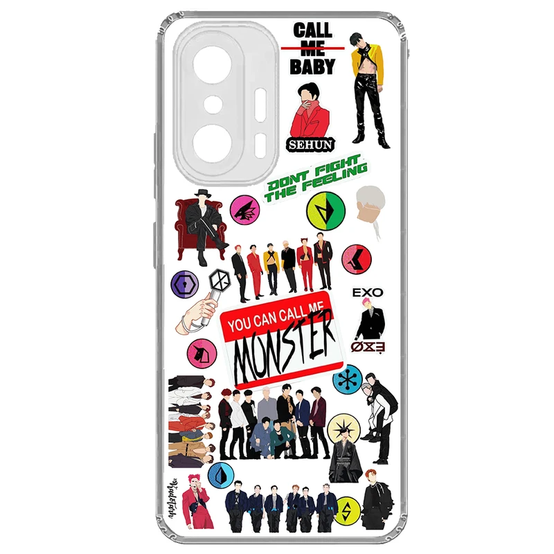 کاور طرح EXO مناسب برای گوشی موبایل شیائومی MI11T / MI11T Pro