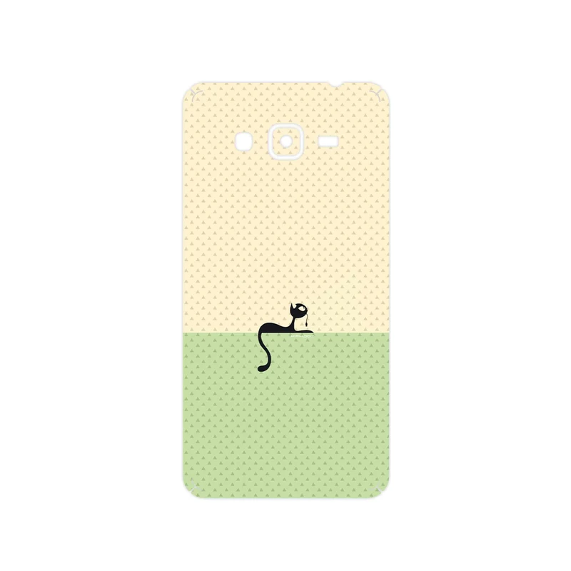 برچسب پوششی ماهوت مدل Minimal Internet Cat Icon مناسب برای گوشی موبایل سامسونگ Galaxy Grand Prime