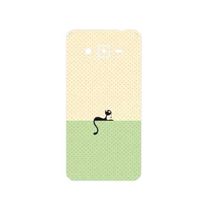 MAHOOT Minimal Internet Cat Icon Cover Sticker for Samsung Galaxy Grand Prime
