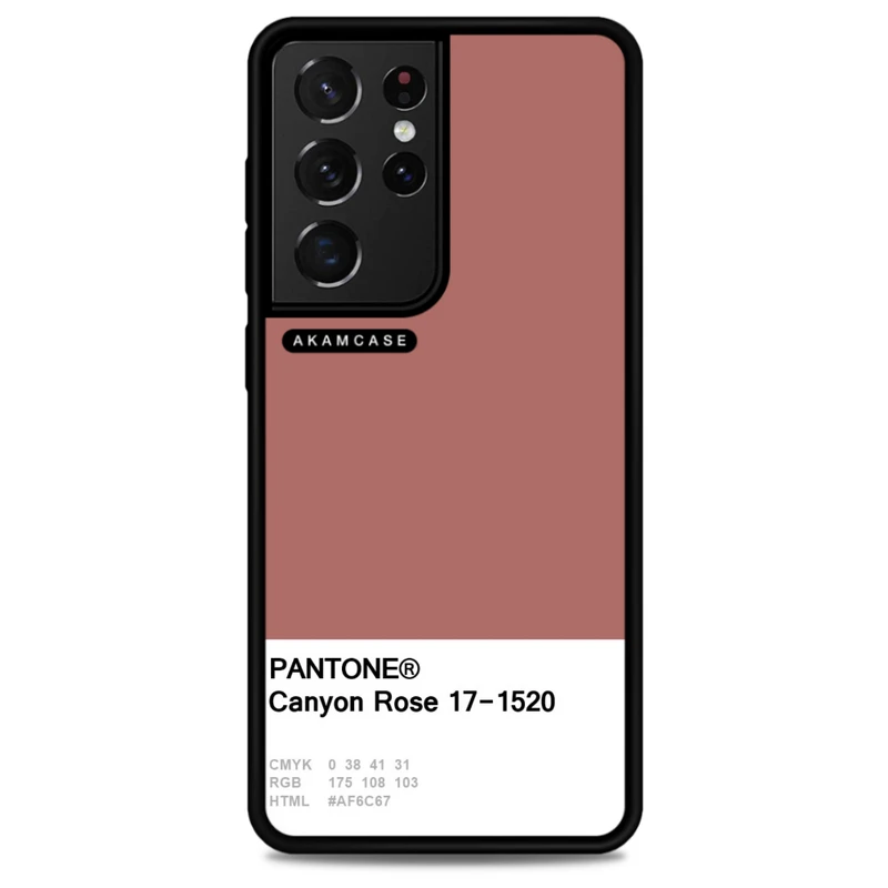 کاور آکام مدل AMC-WSGS21U-PANTONE-17 مناسب برای گوشی موبایل سامسونگ Galaxy S21 Ultra