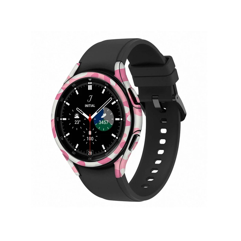  برچسب ماهوت طرح Army-Pink مناسب برای ساعت هوشمند سامسونگ Watch4 Classic 42mm