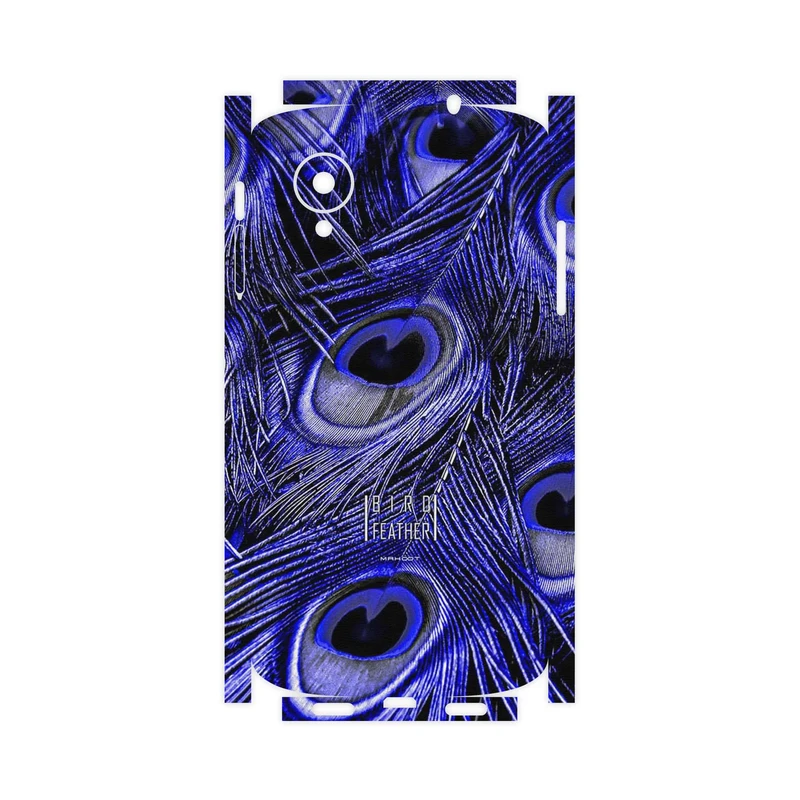برچسب پوششی ماهوت مدل Purple Feather-FullSkin مناسب برای گوشی موبایل گوگل Nexus 5