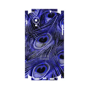 MAHOOT Purple Feather-FullSkin Cover Sticker for Google Nexus 5