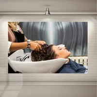 پوستر دیواری طرح آرایشگاه زنانه مدل رنگ مو کد SDP6830