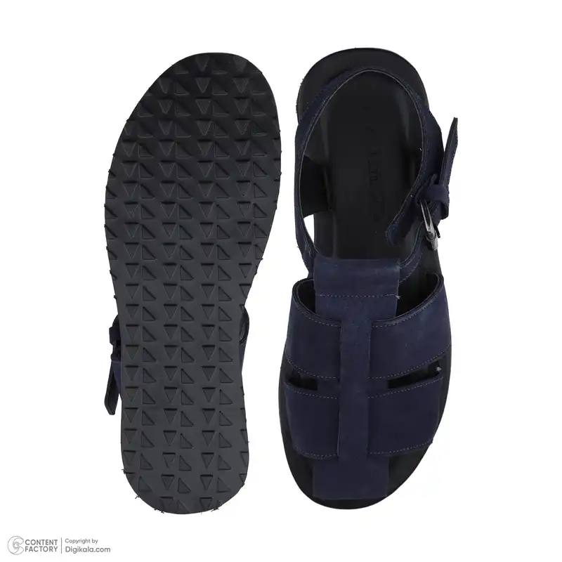 صندل مردانه چرم مشهد مدل J6216-030