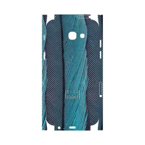 MAHOOT Turquoise feathers-FullSkin Cover Sticker for Samsung Galaxy A7 2017